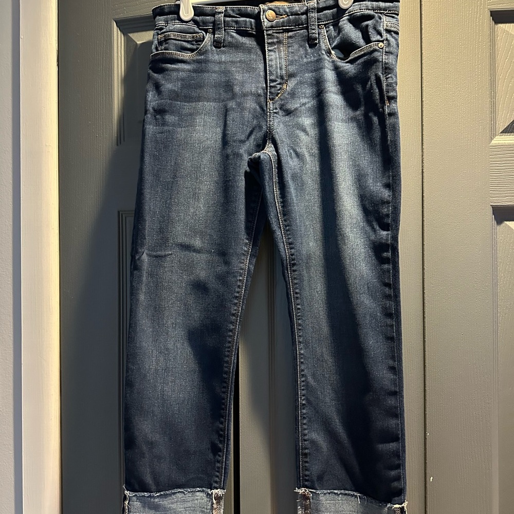 Joe’s Jeans high waist cuffed bottom